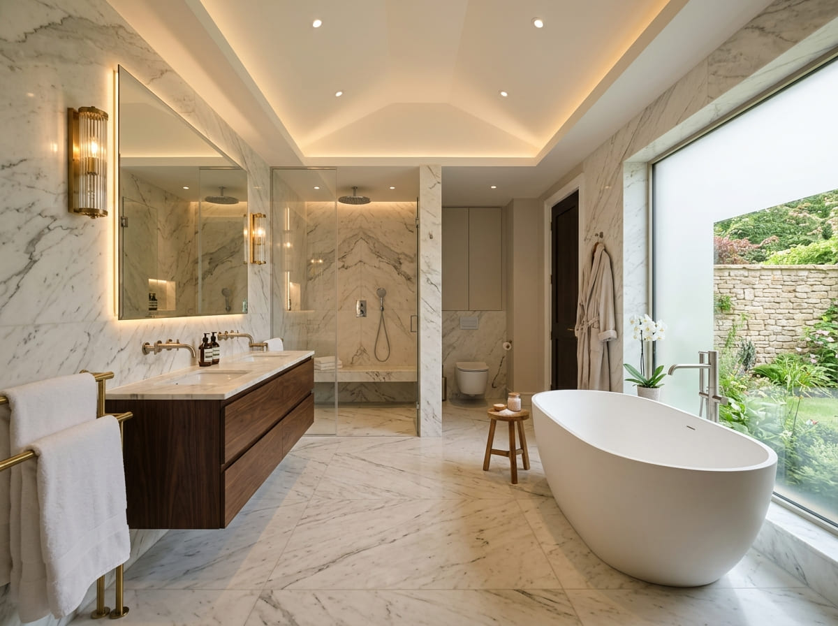 Custom Bathroom Renovation in Cleveland